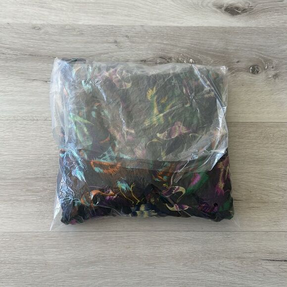 Anthropologie Breezy Sheer Balloon-Leg Pants BLK Motif L NWT IN PACKAGE - Picture 10 of 10